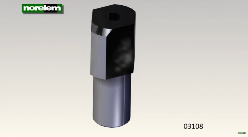 Cimblot épaulé à bout sphérique forme B -03108 - Blog norelem