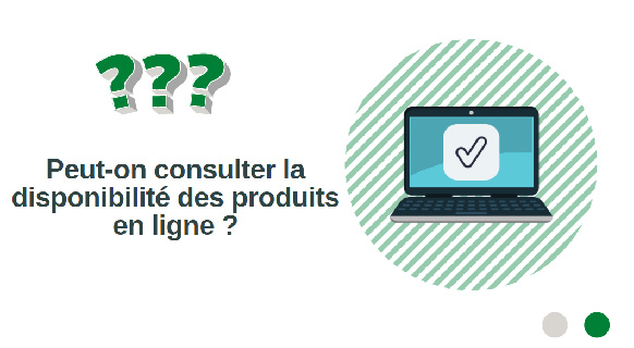 Peut-on consulter la disponibilité des produits en ligne ?