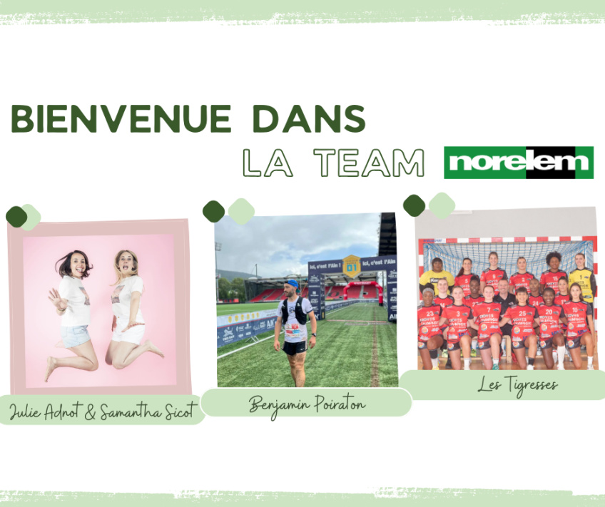Bienvenue dans la Team norelem ! 